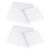 4pcs Square Cotton Wood Artist Stretched Canvas Frame