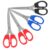 4pcs Student Craft Scissors for Students, 6.92 Inch Sharp Blades
