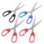 4pcs Student Craft Scissors with Safety Rounded Tips for Schoolwork