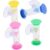 4pcs Toothbrushing Hourglass Timer with Suction Cup, 2 Minute