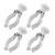 4pcs Windproof Clothesline Clips, Heavy Duty Laundry Line for Quilts