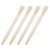 4pcs Wood Handle Wool Lab Scale Brush for Precision Cleaning