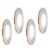 4 Rolls Gold Self Adhesive Tile Seam Sticker Waterproof