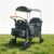 4 Seater Stroller Wagon, Foldable Wagon, Kids Wagon for with Canopy