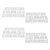 4set Capital Letter Die Cuts for Card Making and Scrapbooking