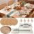 4 Sets Green Kitchen Decor,Table Setting Decor with Round Woven,Rectangular,Wooden Bead Napkin Rings,Cloth Napkins,Table Runner & Storage Basket,Natural Burlap Cotton for Kitchen Dining Table Home