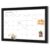 4 THOUGHT Whiteboard Calendar 24″ x 18″ Magnetic Dry Erase Board, Black
