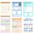 4×6 Inch Kids Pretend Play Notepads Imaginative Role Play Bundle Police Role Play Notepad Restaurant Role Play Pad Coffee Shop Role Play Pad for Toddlers Role Restaurant Policeman Play 60 Pcs
