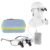 4X Dental 48 ° Ergo Loupes Ergonomic Magnifying Glasses 5W Adjustable Spotlight
