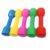 5-Pack Colorful Kids Dumbbells Set, Lightweight Plastic Sensory Training Weights with Smooth Grip for Preschool, Kids Dumbbells