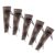 5-Tier Real Solid Wood Floating Shelves Long Wall Shelf