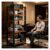 5-Tier Rolling HiFi Rack,Adjustable Audio AV Equipment Shelf,Steel Wood Vinyl Record Storage For Amplifier, CD Player,Home Turntable Stand