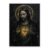 500-Piece Wood Jigsaw, Dark Gold Sacred Heart Jesus Art 20.5x15in