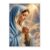 500-Piece Wood Jigsaw Virgin Mary Rosary Golden Sky Light Art 20.5x15in