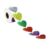 500Pcs Colored Heart Sticker Sparkling Star Sticker 25mm Wrapping Label for Scrapbooking Reward Adhesive Star