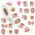 500PCS Cute Jesus Loves You Stickers Roll, Jesus Loves You Favors Birthday Decorations Waterproof Stickers for Water Bottle Laptop Luggage Envelope