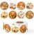 500Pcs Fall Thank You Stickers Roll, 1.5” Thanksgiving Autumn Gift Labels