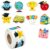 500Pcs Graduation Cap Cartoon Stickers Roll 1.5in Grad Hat Paper Decal 8 Design Cute Envelope Seal Stickers for Teacher Classroom Reward College High School Graduate Congrats Grads Gift Tags Supplies