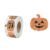 500 Pcs Halloween Stickers Roll, Assorted Pumpkin Ghost Self-Adhesive Paper Labels, Bulk Holiday Sealing Stickers for Small Business Packaging Kids Classroom Crafts