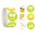 500Pcs Happy Easter Stickers Seal Label Sticker for Easter Party Gift Decors Sticker Roll Adhesive Seal Labels Stickers