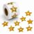 500Pcs Holographic Gold Star Sticker Roll for Classroom Reward Decorations