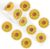 500Pcs Holographic Holiday Stickers Self-Adhesive Decorative Sealing Labels