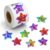 500Pcs Holographic Star Sticker Roll for Classroom Reward Decorations
