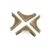 500Pcs Metal Book Corner Protectors Bronze Rhodium Gold Carved Corners for Albums Menus Folders