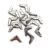 500Pcs Metal Book Corner Protectors for Scrapbooking Albums Menus Folders, 14.5x20mm