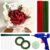 500 Pcs Pipe Cleaners for Crafts – 2 Colors Chenille Stems with Glue Guns & Tape Measure – Perfect for DIY Projects, Holiday & Room Decorations, Arts and Crafts Activities (Red, 12in x 8mm)