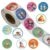500PCS Reading Roll Stickers, I Love Reading Read Birthday Party Favors Decorations Supplies Teenagers Students Sticker Cute Class School Prizes Label