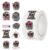 500PCS Sad Hamster Meme Roll Stickers, 10 Styles Waterproof Vinyl Funny Cute Hamster Decals Aesthetic Stickers Roll for Water Bottle, Phone, Laptop, Journal, Scrapbook, Skateboard, Bumper