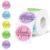500 PCS Thank You Stickers- 1.5 Inch Holographic Thank You Stickers for Small Business- Rainbow Glitter Thank You Sticker for Small Business Packaging, Envelopes, Gift Bags / 5 Colors
