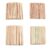 500pcs Wooden Wax Sticks Multi-Purpose Waxing Sticks Spatulas For Hair Removal Wooden Craft Sticks Suit Stirring
