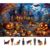 500 Piece Halloween Puzzles for Adults, Spooky Haunted House Jigsaw Puzzle with Jack-o-Lanterns, Bats and Skulls, Fall Puzzle for Halloween Birthday Party Games Family