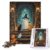 500 Piece Halloween Wooden Jigsaw Puzzle for Adults, Gothic Decor