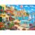 500 Piece Jigsaw Puzzle for Adults, Bright Mediterranean Coastal Town