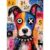 500 Piece Jigsaw Puzzle for Adults, Cool Graffiti Pop Art Dog Jigsaw Puzzle