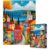 500 Piece Jigsaw Puzzle for Adults Mediterranean Coastal Village Puzzles