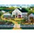 500 Piece Puzzles for Adults,Country Cottage Jigsaw Puzzles 500 Pieces, Green Valley Meadow Puzzles for Teens Seniors, Summer Farm Garden Jigsaw Puzzle Relaxing Family Activity Birthday Gift