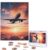500 Piece Puzzles for Adults Personalized Wooden Puzzles Airplane Sunset Sky Jigsaw Puzzles Gift Custom Puzzle from Photos Challenging Puzzles for Family Wedding Christmas Birthday Gifts 20.4 x 15 in