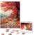 500 Piece Puzzles for Adults Personalized Wooden Puzzles Autumn Landscape Jigsaw Puzzles Gift Custom Puzzle from Photos Challenging Puzzles for Family Wedding Christmas Birthday Gifts 20.4 x 15 in