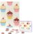 500 Piece Puzzles for Adults Personalized Wooden Puzzles Cupcake Pattern Jigsaw Puzzles Gift Custom Puzzle from Photos Challenging Puzzles for Family Wedding Christmas Birthday Gifts 20.4 x 15 in