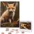 500 Piece Puzzles for Adults Personalized Wooden Puzzles Cute Fox Jigsaw Puzzles Gift Custom Puzzle from Photos Challenging Puzzles for Family Wedding Christmas Birthday Gifts 20.4 x 15 in