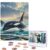 500 Piece Puzzles for Adults Personalized Wooden Puzzles Orca Killer Whale Jigsaw Puzzles Gift Custom Puzzle from Photos Challenging Puzzles for Family Wedding Christmas Birthday Gifts 20.4 x 15 in