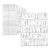 500 Pieces 10 Sheets Letter Stickers,Self Adhesive Vinyl Waterproof Mailbox Numbers Stickers,Alphabet Number Stickers for Mailbox,Window,Door,Sign,Address Number,Business(2 Inch) (White)