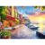 500 Pieces Jigsaw Puzzles for Adults, Seaside Sunset Puzzle for Adults Seniors,Harbor Speedboat Puzzle 500 Pieces, Gift for Birthday, Home Decor, Fun for Family(20.5 * 15 in)