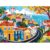 500 Pieces Puzzle for Adult,Fun Colorful Town Building Jigsaw Puzzle for Adults Seniors,Unique Landscape Lover Puzzle,Challenging Family Activity Games Gifts for Family, Friends, Men, Women,20.5*15 In