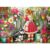 500 Pieces Puzzle for Adults, Beautiful Girl Jigsaw Puzzle, Cute Dog Garden Flowers Puzzle for Kids Adults Seniors, Recycled Cardboard Puzzle with Letters on Back, Fun Family Game Birthday Party Gift