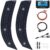 500W Solar Panel Kit – 2x250W Flexible Monocrystalline Panels with 40A Charge Controller for 12-48V Battery Charging, Ideal for RVs, Campers, and Off-Grid Use